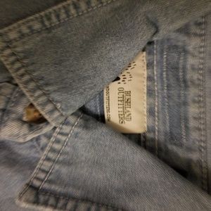 Bushland Outfitters denim jean shirt jacket
